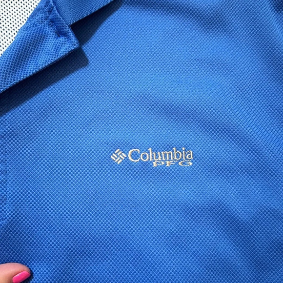 Columbia Performance Fishing Gear Omni-Shade Short Sleeve Outdoor Shirt - Picture 2 of 8